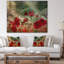 Wild Wild Poppy Flowers in Sky - Art mural floral en bois-1581772080-1581772033