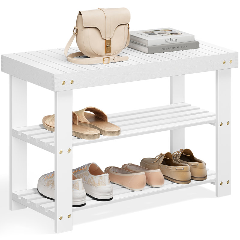 Bamboo Storage Bench