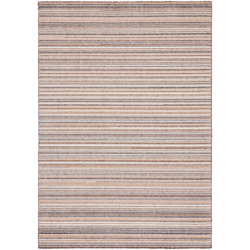 Zurich Flat Weave Performance Striped Rug, Rectangle 8' x 10'