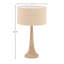 Charlene 16" Tall Table Lamp with Jute Shade, Natural