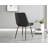 Eubanks High Gloss Double Pillar Dining Table Set with 6 Luxury Velvet Upholstered Dining Chairs-1581836046