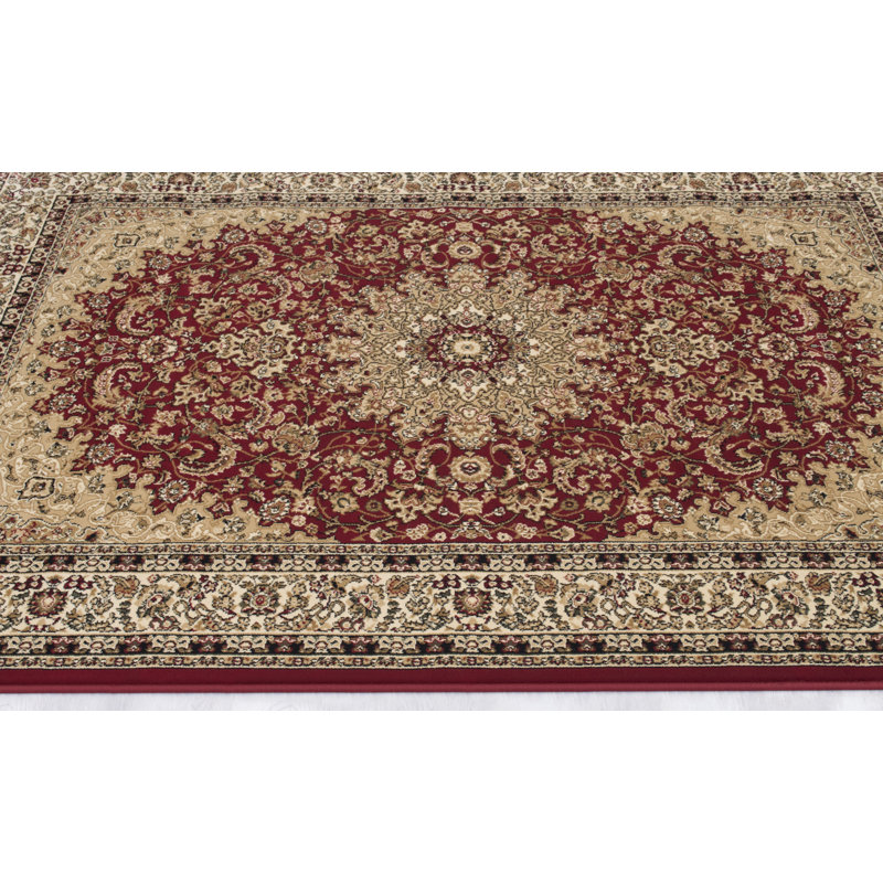 Oriental Area Rug in Red