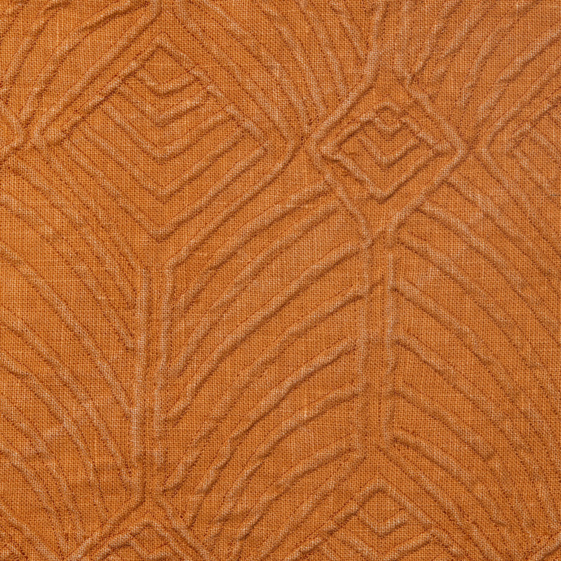 Ruggenti Linen Lumbar Pillow Cover & Insert, Russet