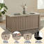 Boîte de rangement verrouillable en résine résistante à l'eau 120 gallons Emperic Design-138332975