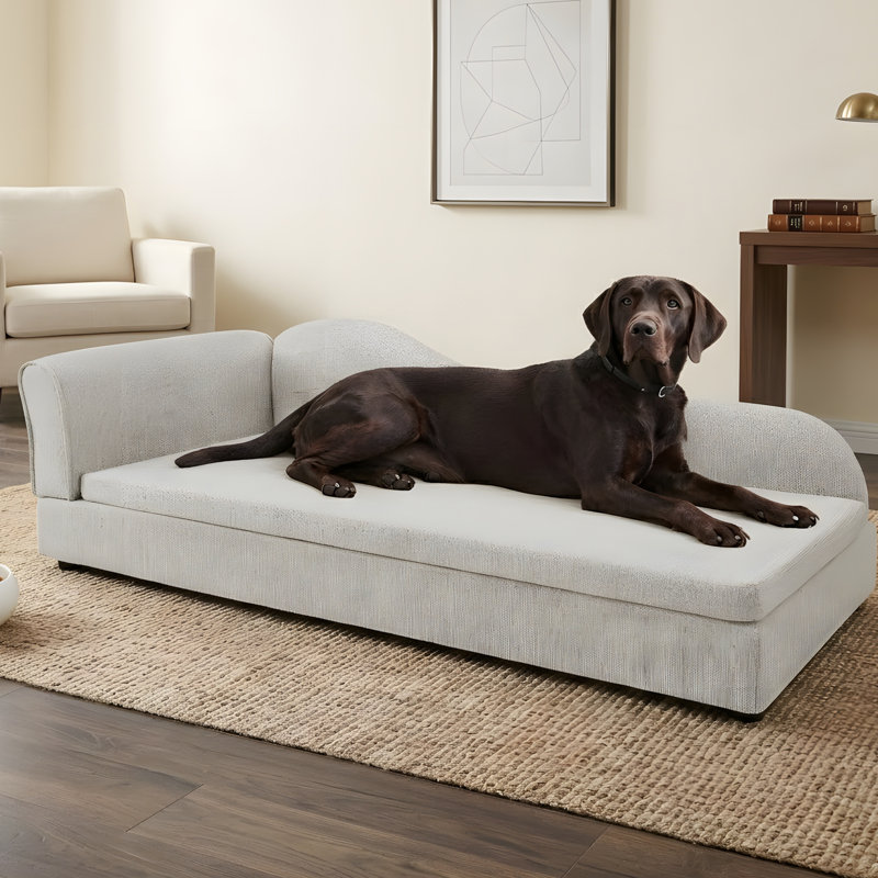 Canapé doux pour animaux Wavy, Beige