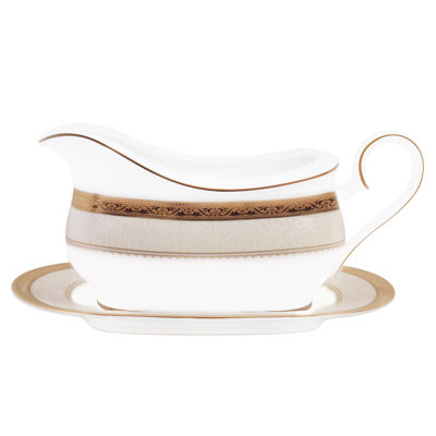 Saucière Noritake Odessa (2 pièces), 21 1/2 oz