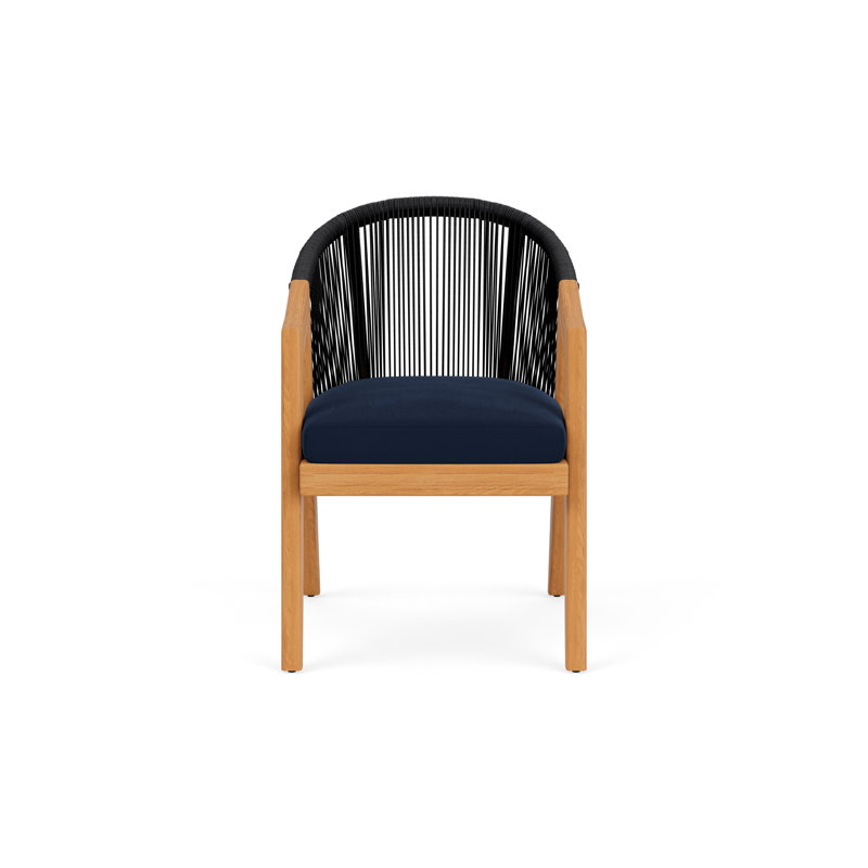 Alpine Outdoor Dining Armchair, Decorline Navy