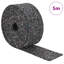 Vidaxl Rubber Roller Black Rubber Office Indoor Round Minimalist Anti-Slip-124587457