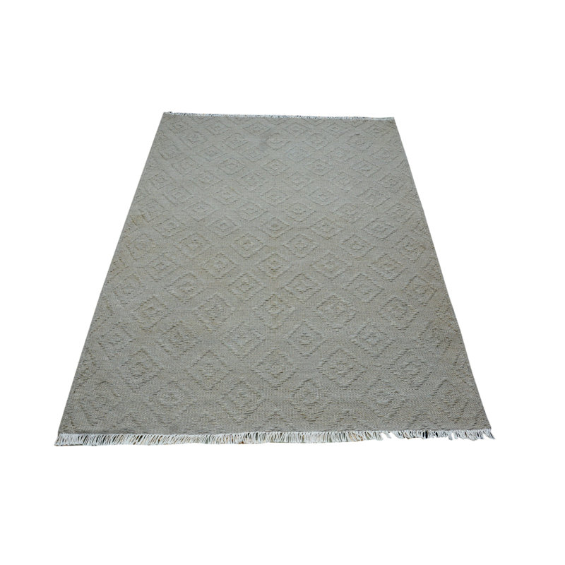 Custer Solid Colour Hand Woven 120cm X 180cm Area Rug