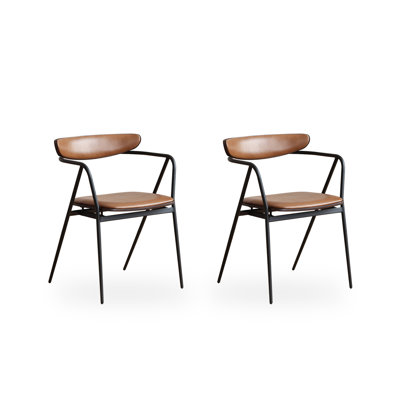Chaise de salle à manger en fer