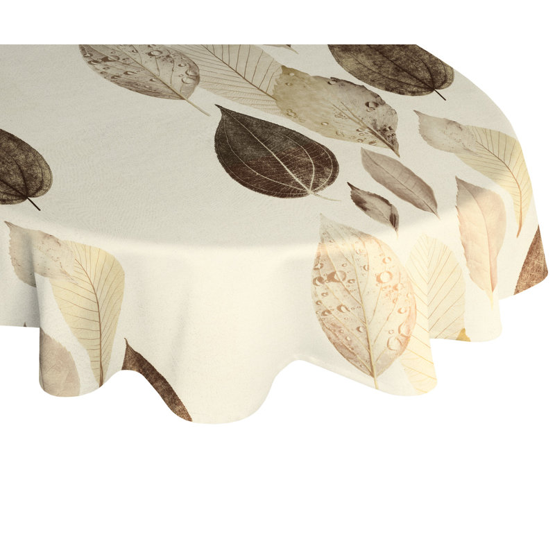 Poppy Tablecloth, Cream