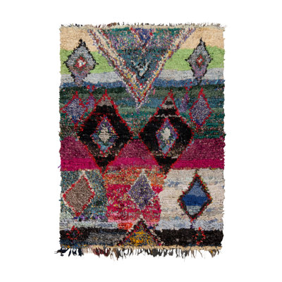 Moroccan Hand Knotted Rug