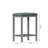 Winston Porter Solid Wood Backless Bar Stool - Set of 4 Straight-Leg Stools with Upholstered Seat-1973344112