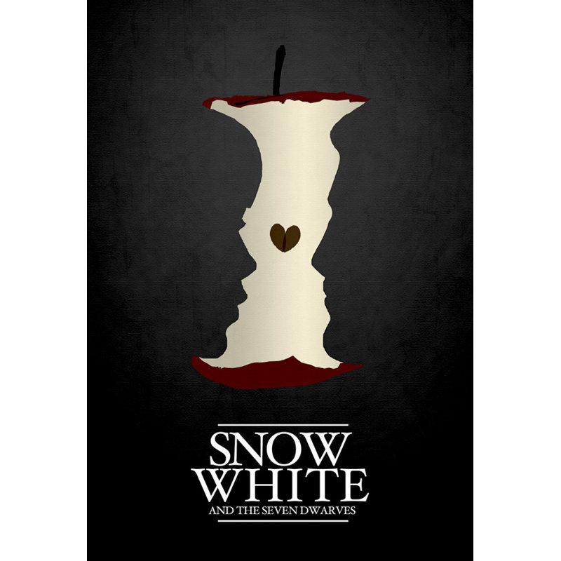 Blanc neige, H 18 po x l 12 po