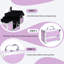 SM-2176 Boîte à bijoux en aluminium - Boîte à bijoux - 9,06 po x 5,91 po x 5,91 po - Bois - 1 pièce - Boîte à bijoux - Rose - Plusieurs compartiments-133701961