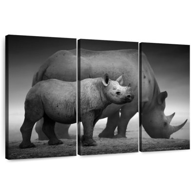 Rhinocéros de parc Bramos Etosha
