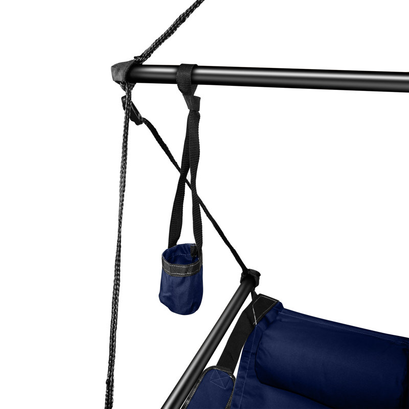 Chaise hamac Bryanna, Bleu minuit, Aluminium