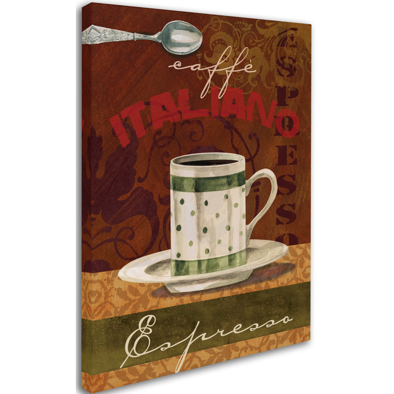 « expresso », reproduction d’impression sur toile tendue, H 32 po x l 24 po