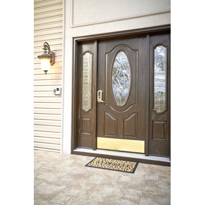  Paillasson antidérapant pour l'entrée, intérieur 18 po x 30 po, extérieur robuste, imperméable, facile à nettoyer, tapis à poils courts pour l'entrée, le garage, le patio, les endroits très passants, paquet de 2