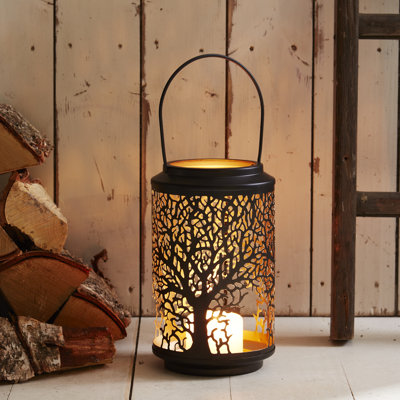 Maquon Metal Tabletop Lantern