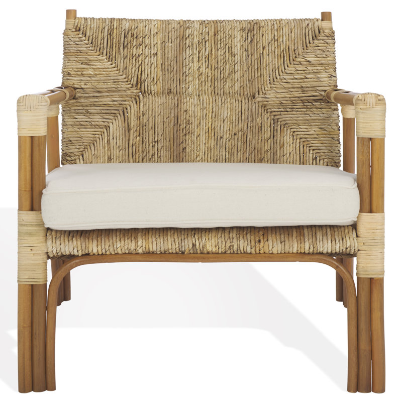 Elexa Banana Weaving Accent Chair