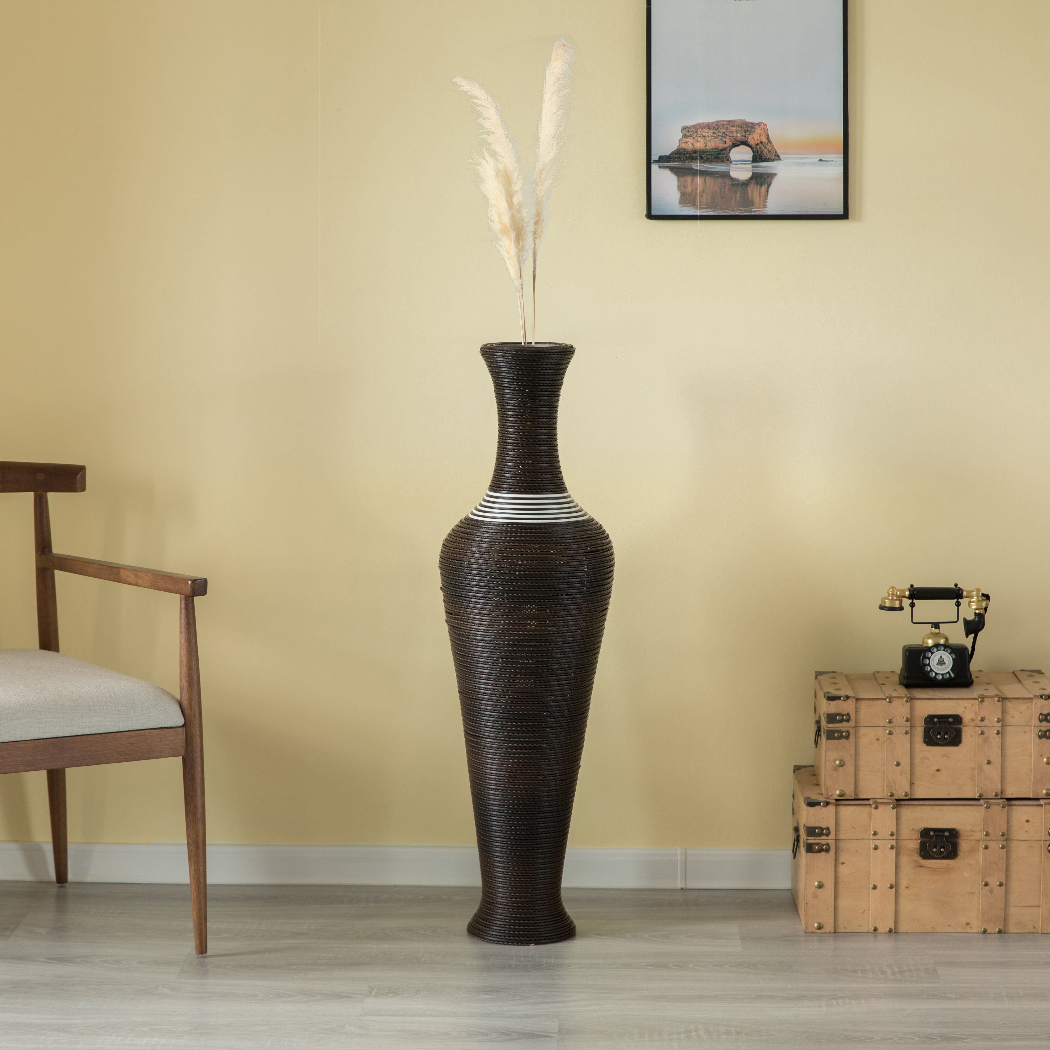 Louis Mendez, Louis Mendez Ceramic Bird Form Vase