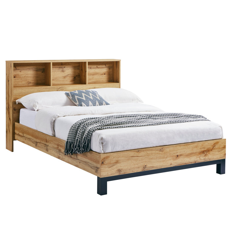 Aleighsha Storage Bed with Mattress, Double (4'6)