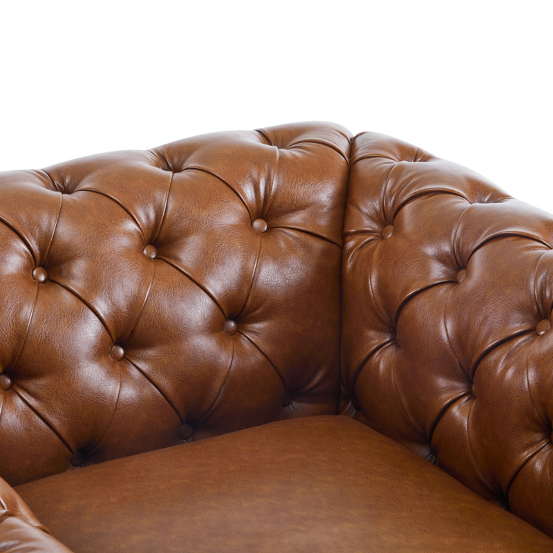 Fauteuil club pivotant Chesterfield