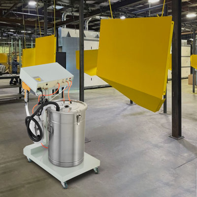 40W 50L Electrostatic Powder Coating Machine with Spraying Gun Paint