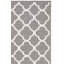 Tapis géométrique tissé à la main à motif banane en soie / laine / coton Rodgers-569068183