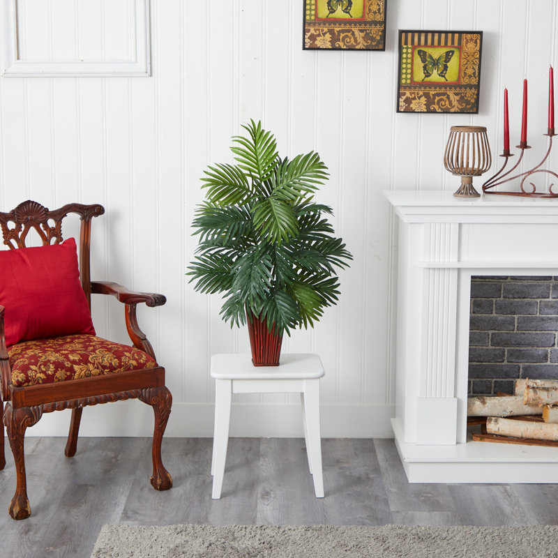 Palmier Areca avec vase en bambou
