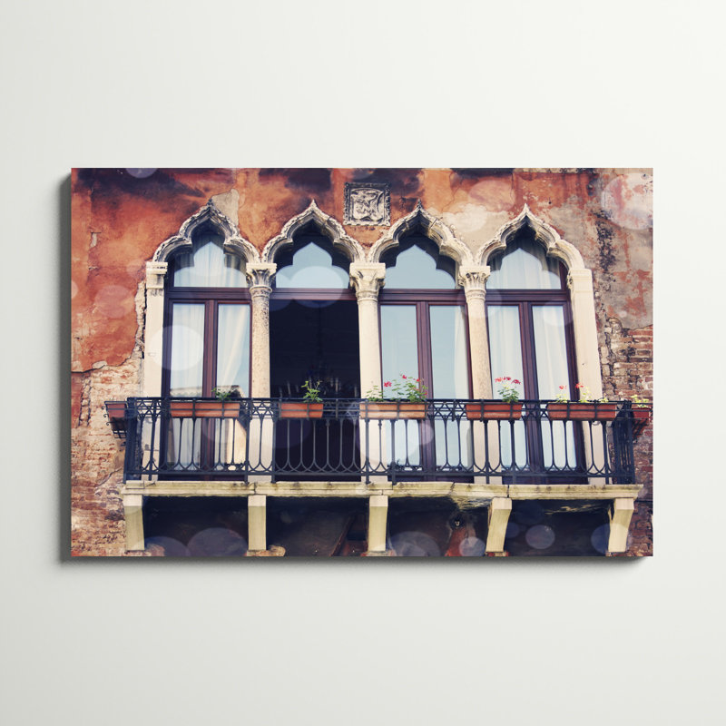 Venice Bokeh XV, photographie sur toile, H 32 po x l 48 po