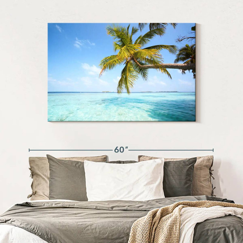 Tropical Palm, 32" H x 48" W