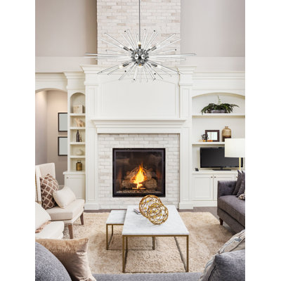 Sienna 10 Light 46 inch Keever Ceiling Light
