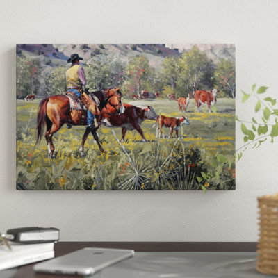« a darn good spring », impression sur toile