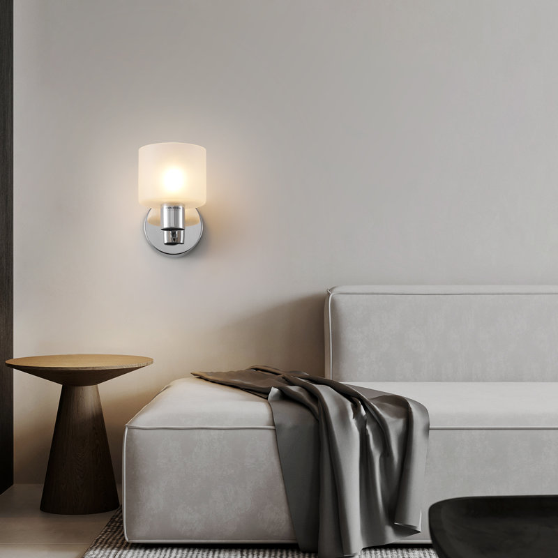 Armed Sconce, Chrome
