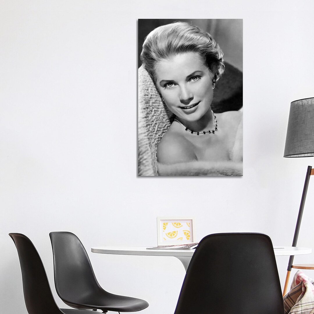 Leinwandbild Grace Kelly in Pose von Radio Days