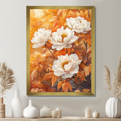 Bodiam - impressions sur toile florales
