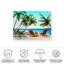Toile d'extérieur «Tropical Holiday» par Patrick Sullivan-87945504