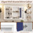 47 Inch Bathroom Mirror Cabinet with Storage-1530815899