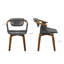 Chaise de travail en similicuir Breckston-531793662-531793663