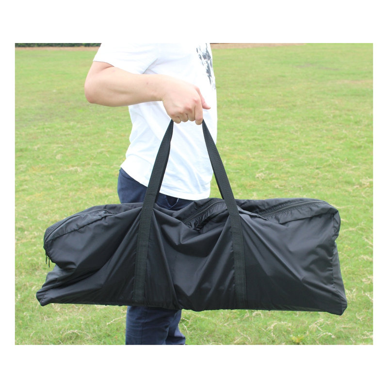 But de soccer en acier de 8 pi x 5 pi pour pratique dans la cour avec sac de transport
