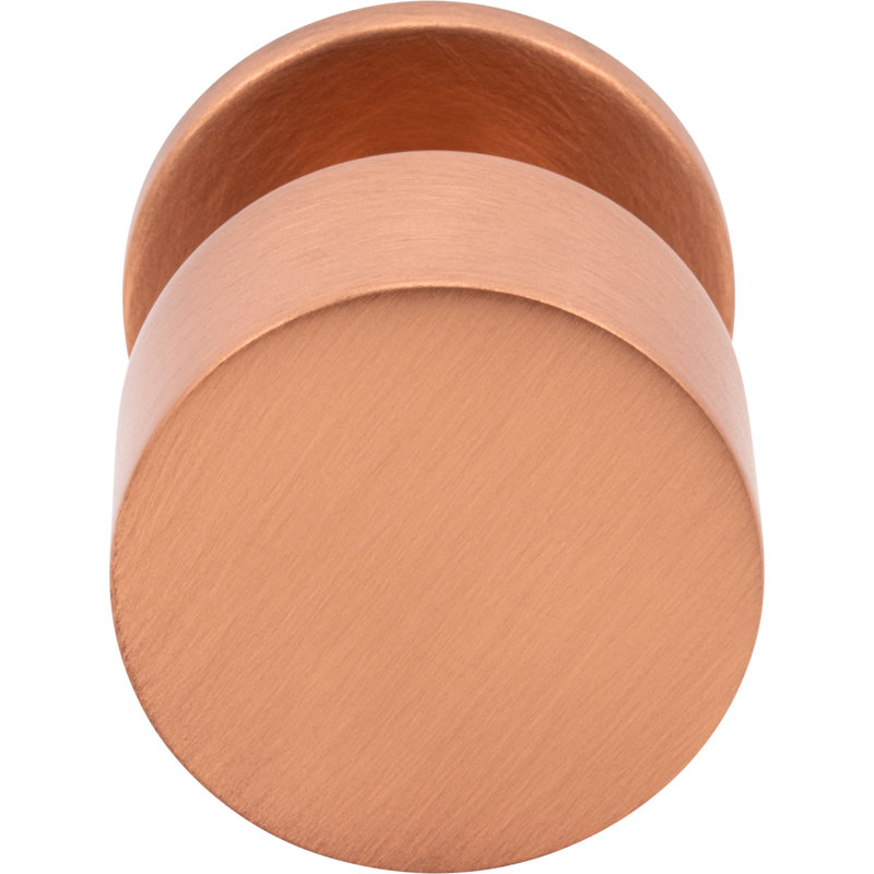 Dante Round Knob, Brushed Satin Nickel, 1 1/8"