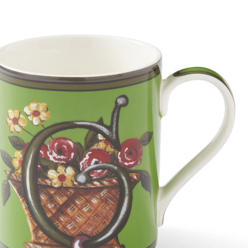 Kit Kemp, Alphabet - Mug A-Z, G, Green