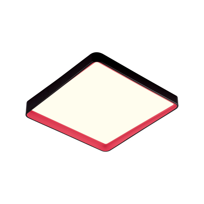 Plafonnier encastré 1 lumière DEL 23,7 po, H 2,2 po x l 11,8 po x P 11,8 po