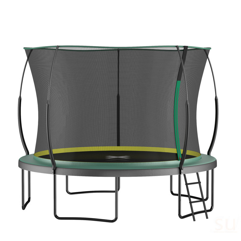 12FT Springfree No Gap Trampoline- Green