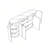 Modern Luxury Elliptical Classification Sideboard-702019106