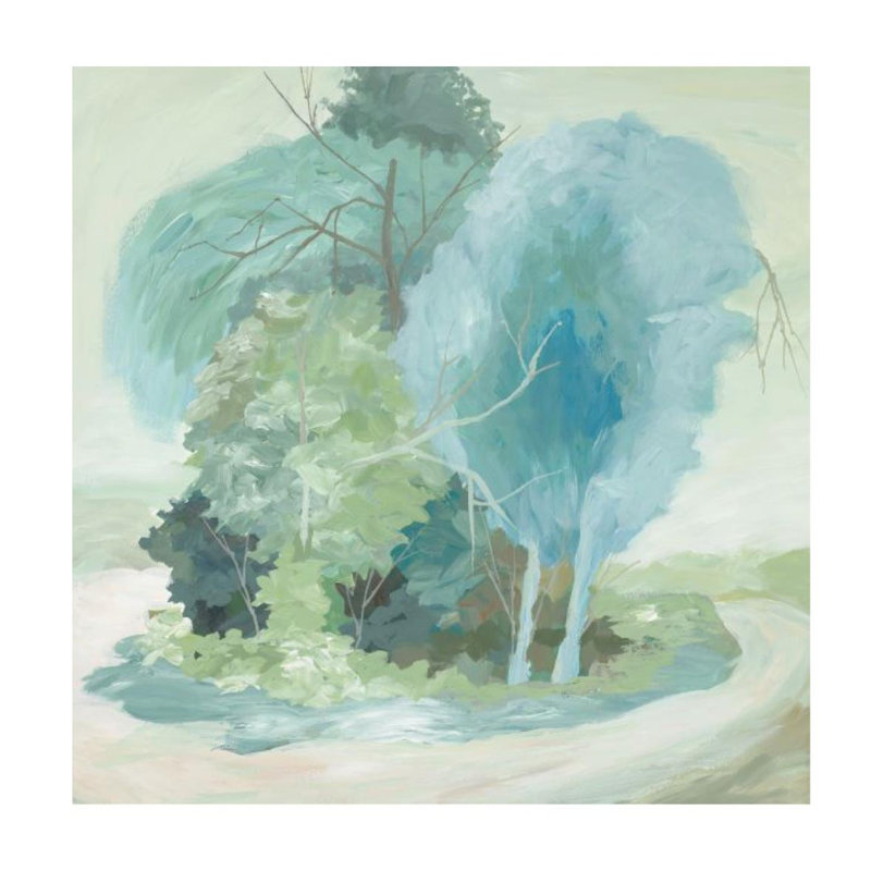 The Messy Thicket II Print by Sara Brown, 40" H x 40" W x 1.5" D, Outdoor