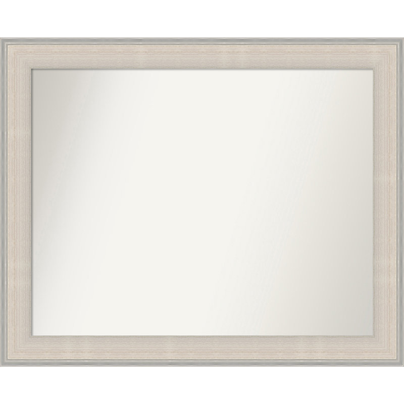 Eassa Solid Wood Wall Mirror, 26.5" x 32.5", Rectangle