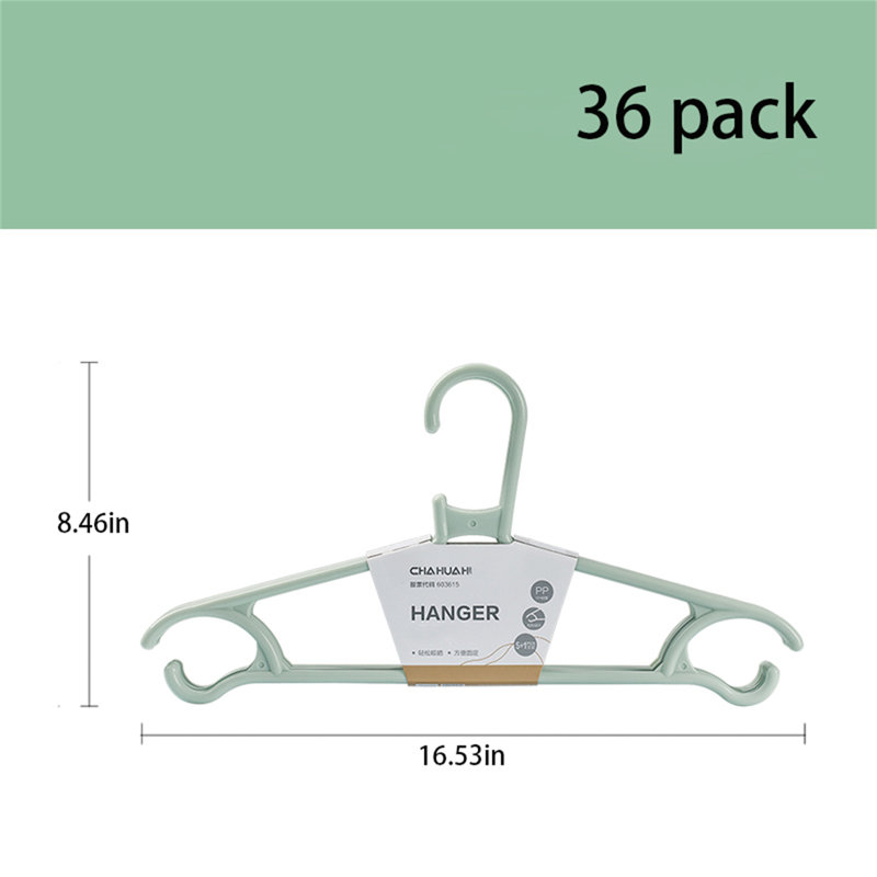 Cintre en plastique antidérapant Nordelo pour robe / chandail / chandail, 36